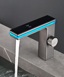 Smart Bathroom Faucet - LED Temperature Digital Display,SOQO