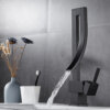 Premium Modern Gold Waterfall Single-Hole Faucet,SOQO
