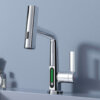 Smart Display Pull-Out Hot and Cold Kitchen Faucet,SOQO